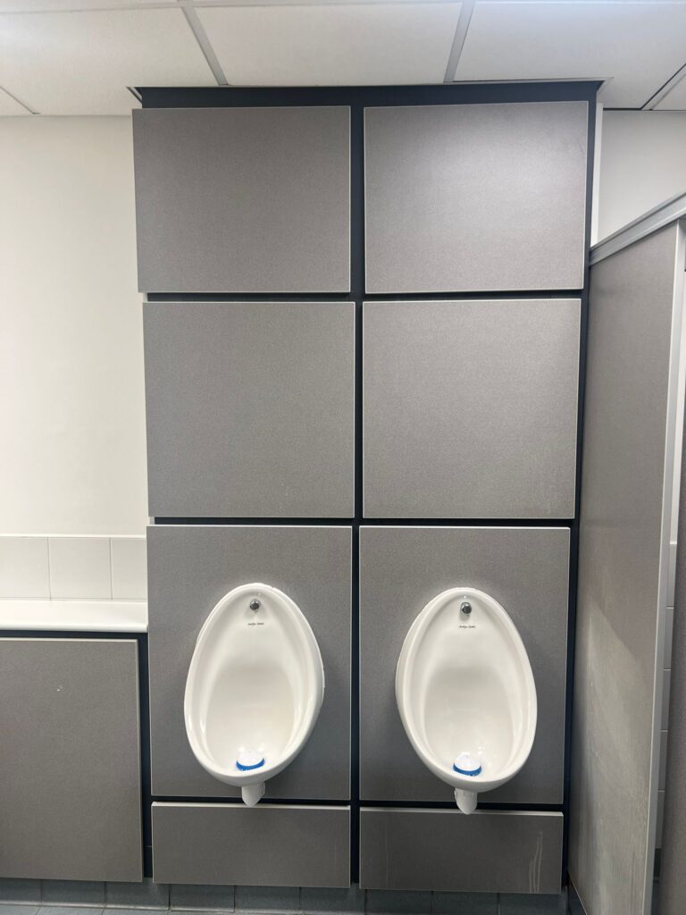 3M™ Accredited Installer - Signwrite Studios Urinals before