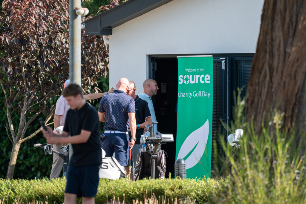 Source Charity golf day Roller Banner