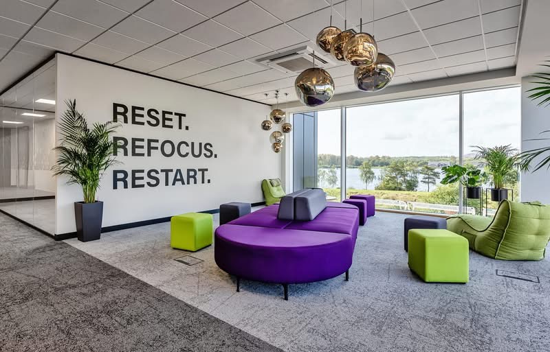 What Signage Solutions Does a Workplace Need to Provide for People to Genuinely Want to Be There? - Signwrite Studios Reset Refocus Restart