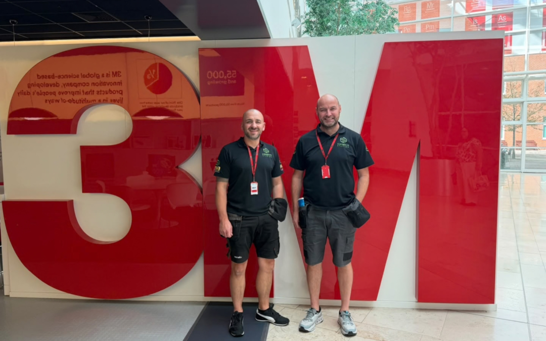 Ben Locke and Chris Harwood Become 3M™ Endorsed Building Window Film Installers   