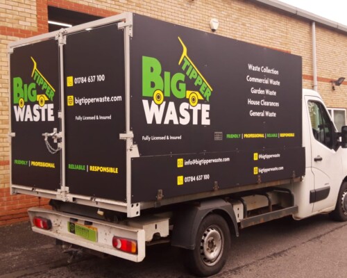 Big Tipper Waste - Aluminium composite panels affixed with vinyl graphics 2027036024