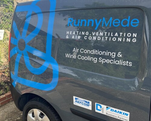 Van Branding About You, for You! RunnyMede Van Branding