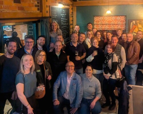 Lisa attending the Property Black Book Networking Event in Windlesham Lisa at the Property Black Book Networking Event in Windlesham, networking with industry professionals.