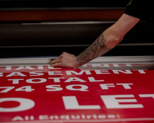 Custom Signage Solutions - Printed Board Production 1473448447