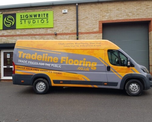 Stand Out From The Crowd with a full coverage, digitally printed vinyl van wrap! Vans