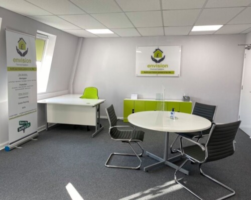 Envision Financial Services Office Perspex Sign & Roller Banner 3093734122