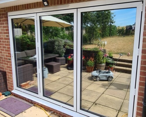 Bi Fold Doors Solar Film Application