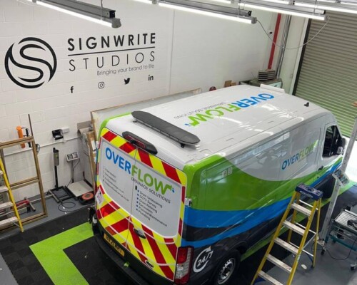 Stand out van branding! 3456196546